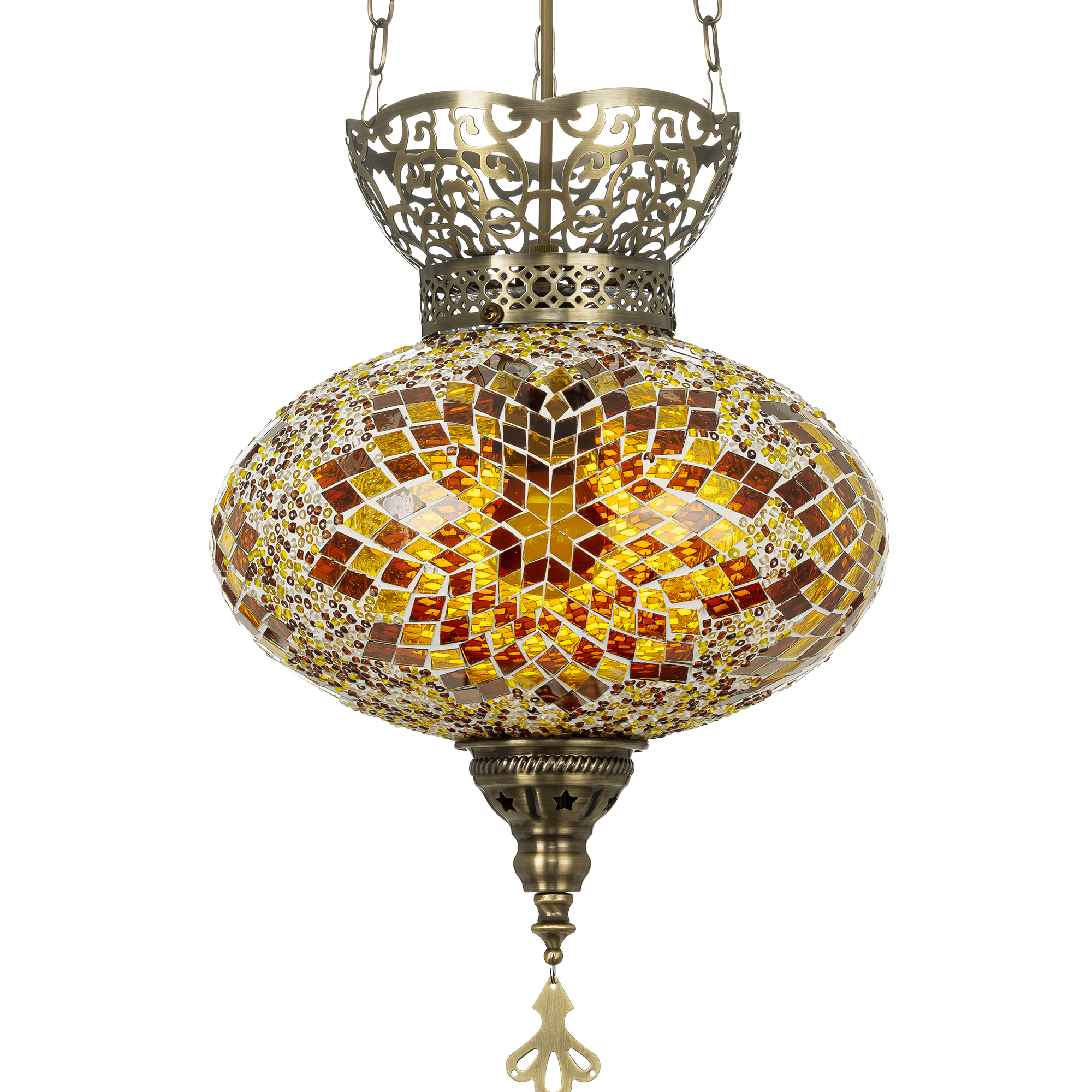 Citilux Каир CL419125 Подвесной светильник Мозаика Янтарь арт. 89547
