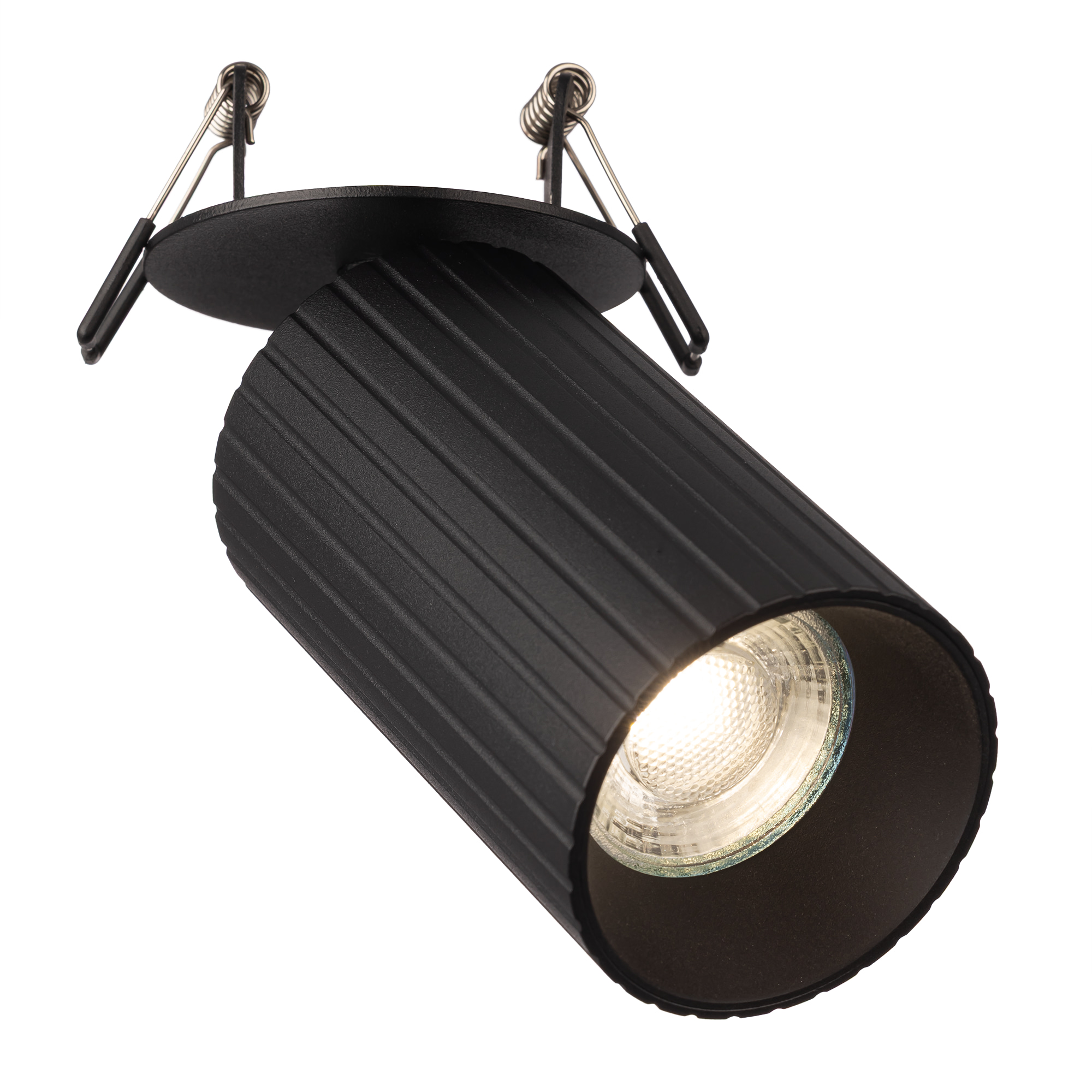 Citilux AXEL CL512D11R Спот поворотный встраиваемый Чёрный Рифлёный арт. 129441