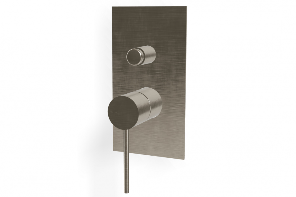 TREEMME Up+ Внешняя часть смесителя для душа с переключателем, NF Brushed nickel арт. 39657