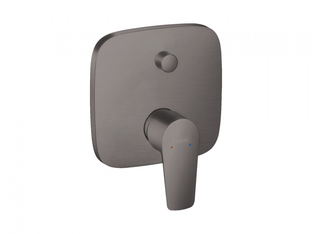 HANSGROHE TALIS E Внешняя часть смесителя для ванны, шлиф. черный хром арт. 38825