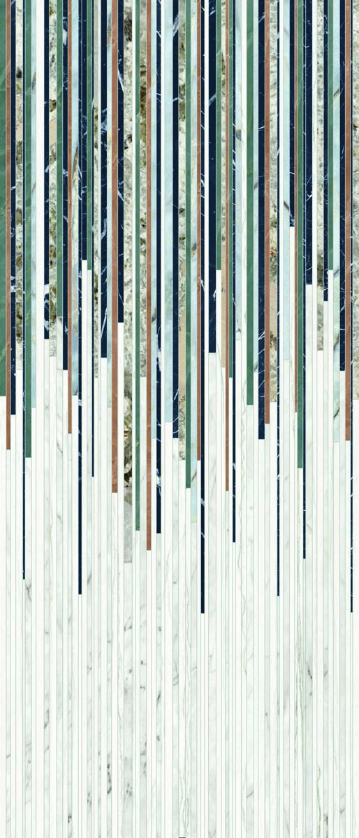 Керамогранит SNS.FANT. STICKS LUX 3D R120X278 арт. 85762
