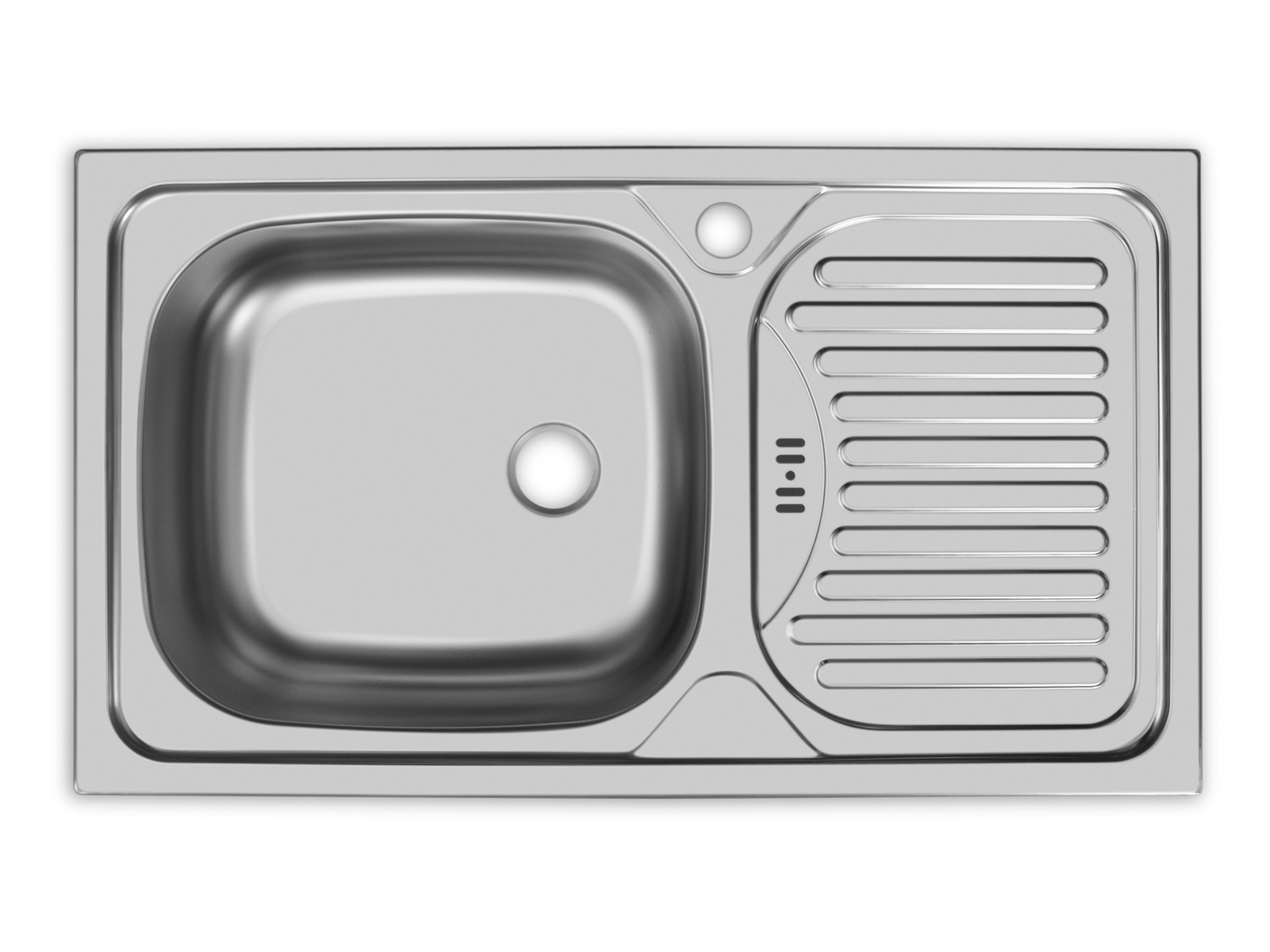 Кухонная мойка UKINOX Классика CLM760.435 -GW6K 2L, 43,5*76 арт. 184339