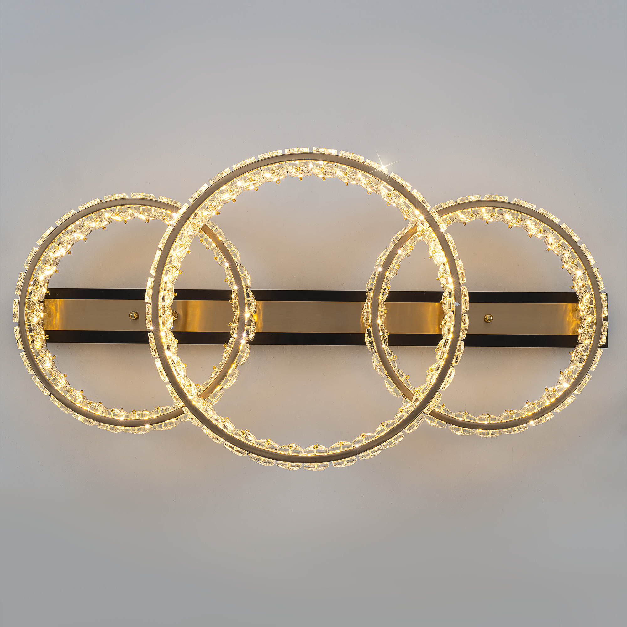 Citilux PALANT CL325162 LED Люстра хрустальная Чёрный+Бронза арт. 89713