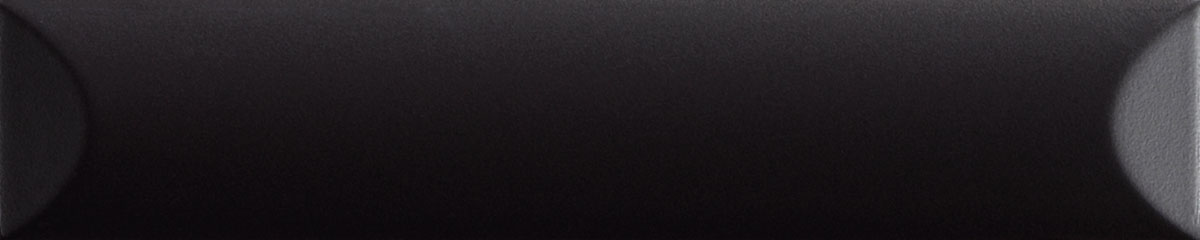 Керамическая плитка UP BLACK CUSCINO GLOSSY 25X5 арт. 209287