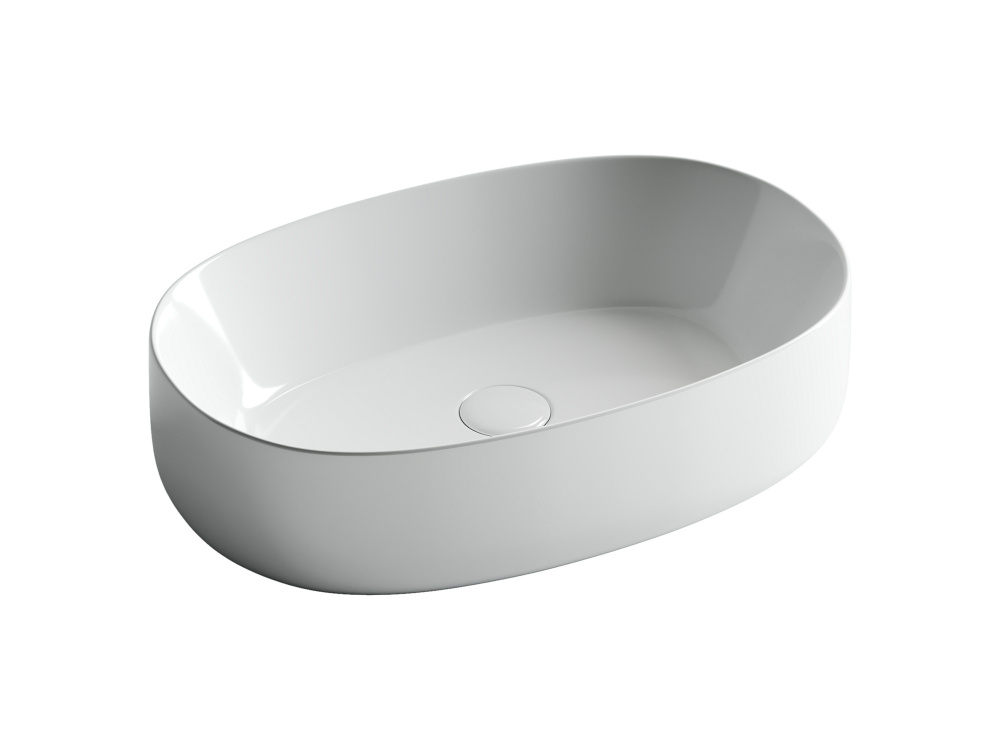 CERAMICANOVA Element Раковина накладная 540х350хH145 мм, белый арт. 123784
