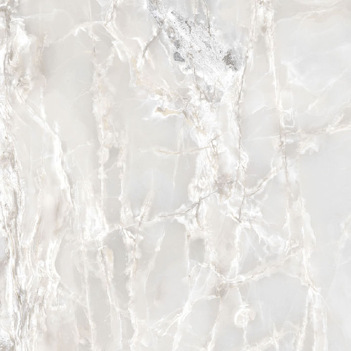 Керамогранит  ONYX&MORE WHITE BLEND SATIN 6MM 80x80 RET арт. 84048