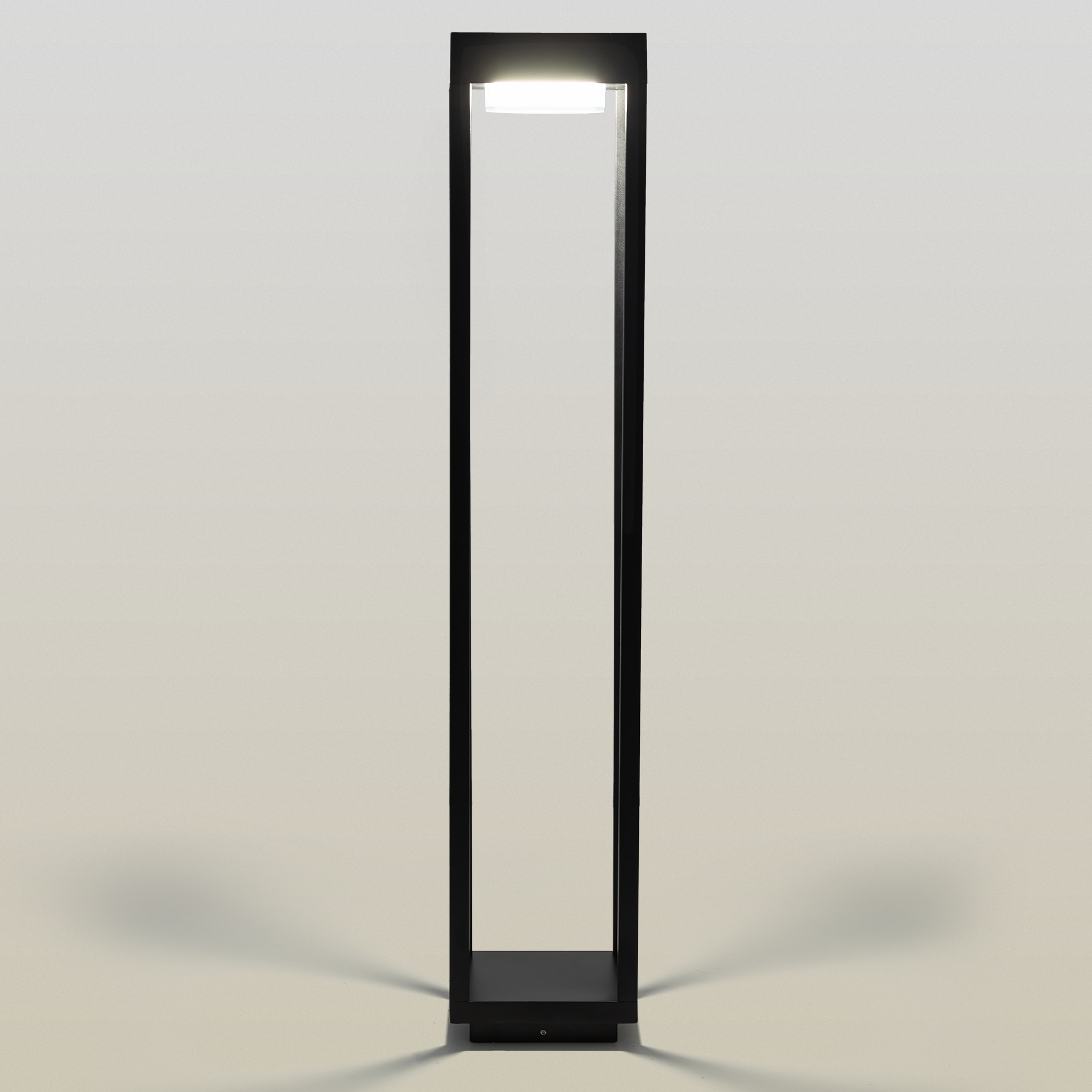 Citilux GENOX CLU13B LED Уличный парковый светильник Чёрный арт. 89766