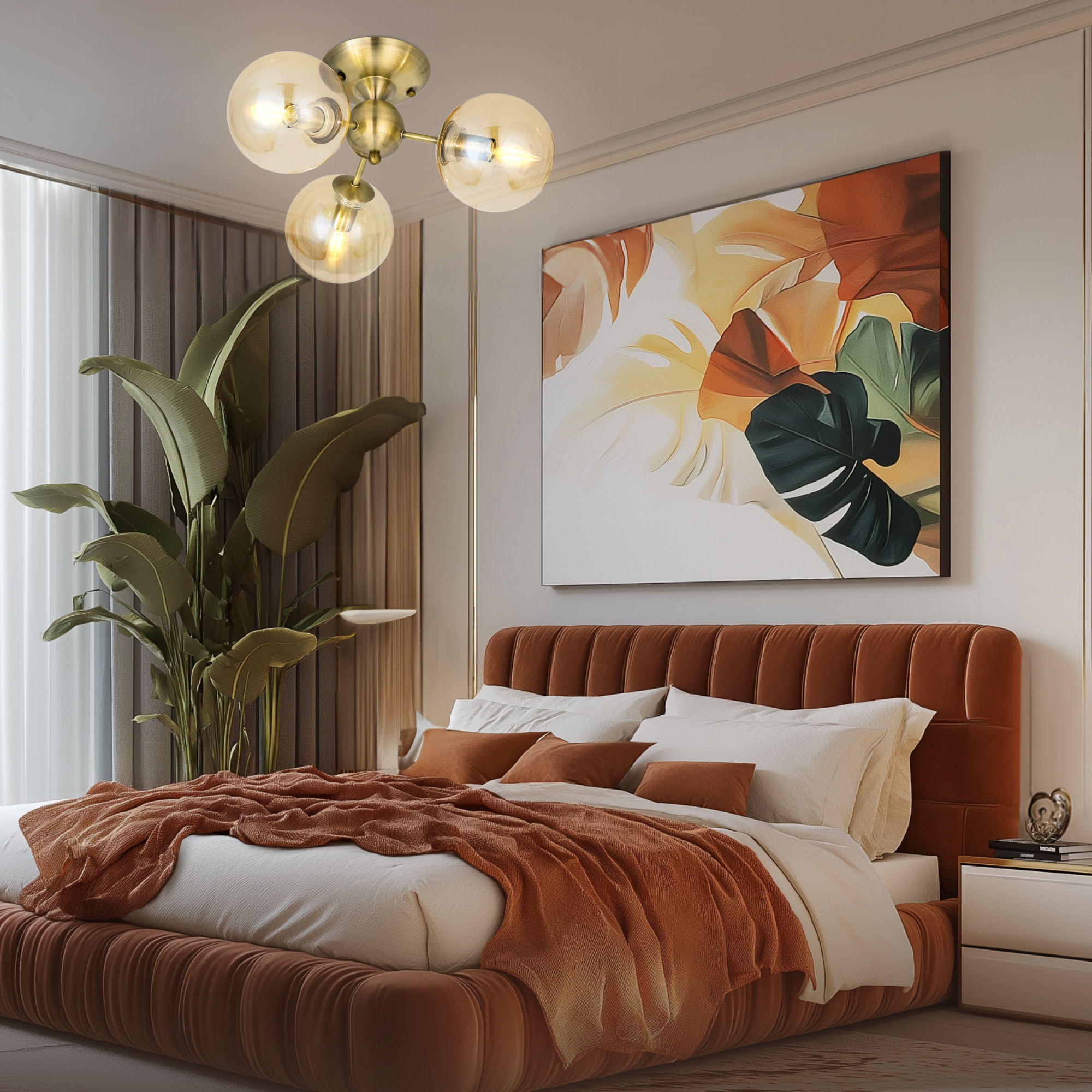 Citilux Томми CL102133 Люстра потолочная Бронза арт. 88525