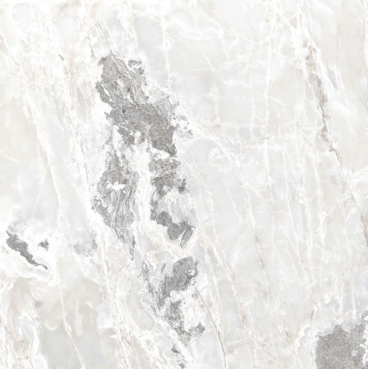 Керамогранит  ONYX&MORE WHITE BLEND SATIN 6MM R 160X160 арт. 84008