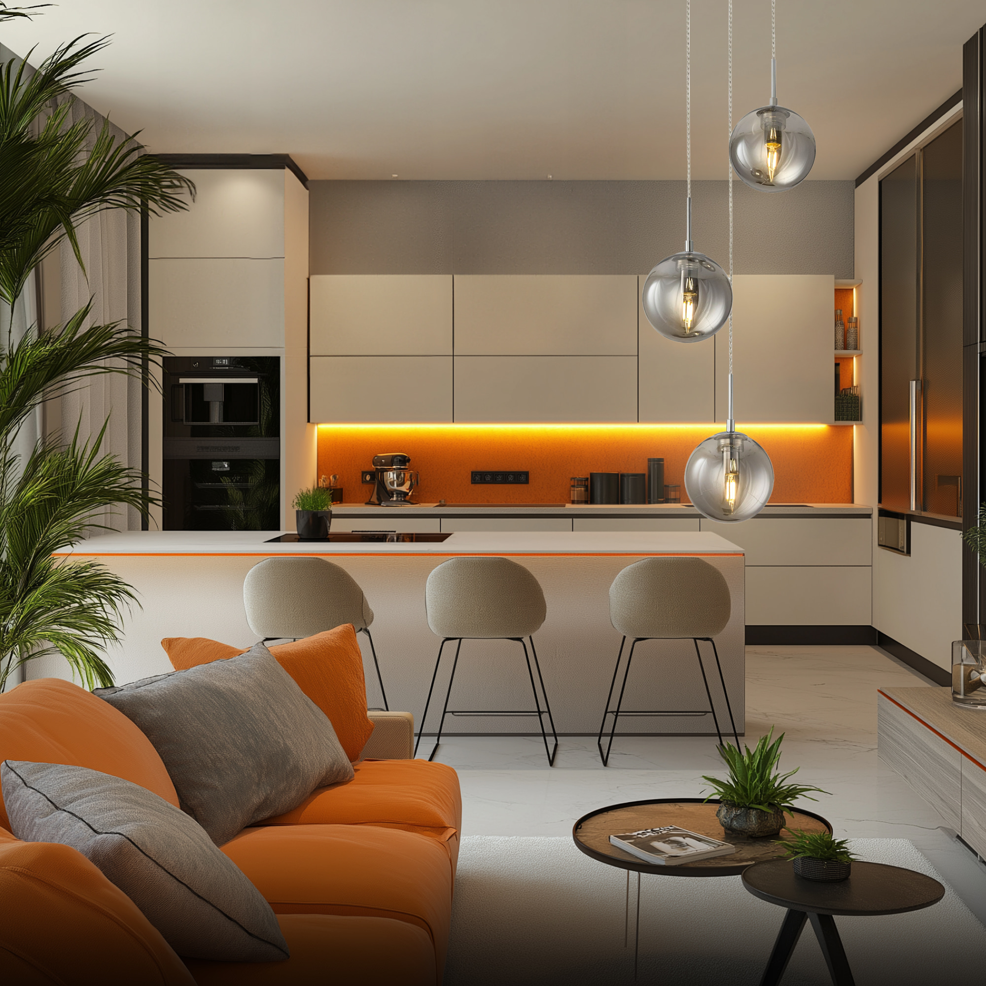 Citilux Томми CL102030 Подвесной светильник Хром арт. 88551