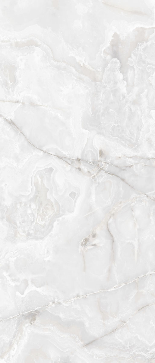 Керамогранит  ONYX&MORE WHITE ONYX GLO 6MM R 120x280 арт. 84015