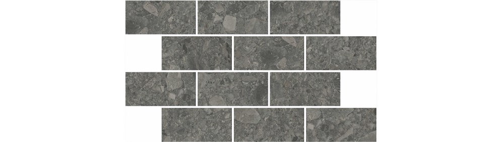 DD606220/MM Декор Чеппо ди Гре мозаичный антрацит матовый обрезной 34,6x20x0,9 арт. 119376