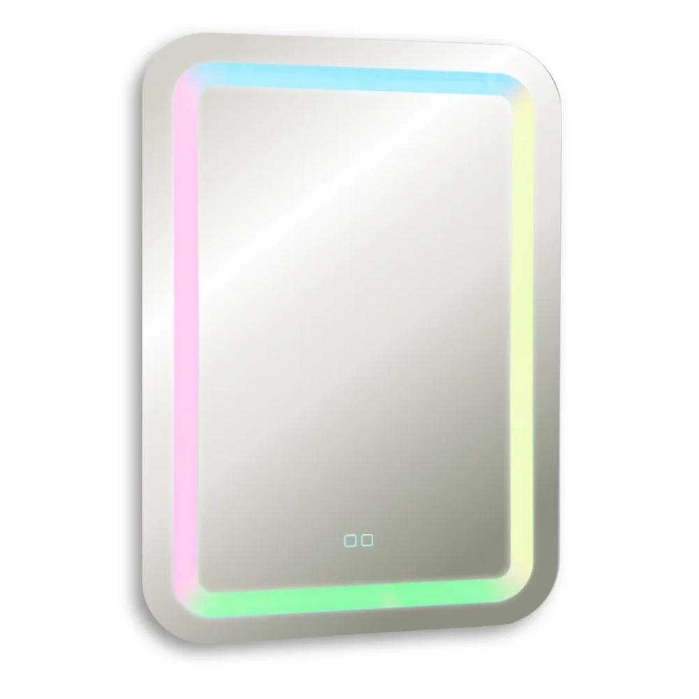 Зеркало Silver Mirrors Malta-RGB 550х800 (сенсорный выключатель, мульти-цвет) арт. 178950