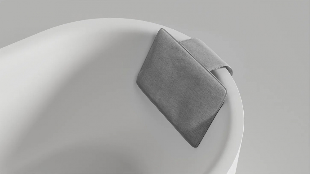 Salini Подушка для ванны, 495x355x70 мм, Grey арт. 31904