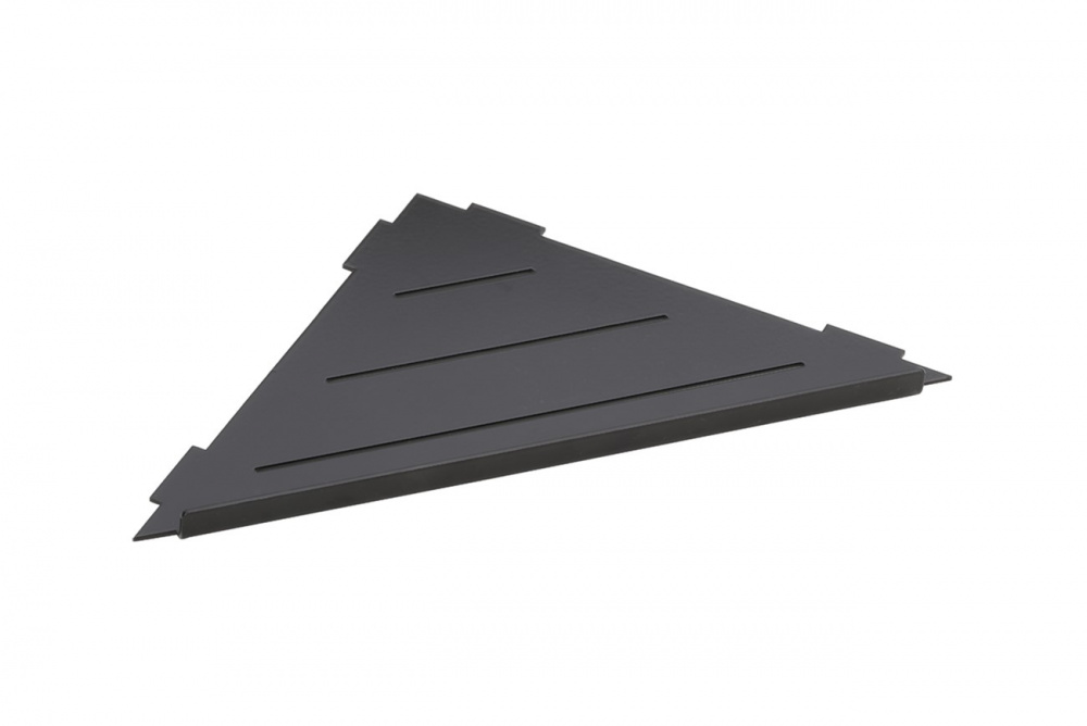 BEMETA CYTRO Угловая полочка 15×297×210 мм, черная арт. 30979
