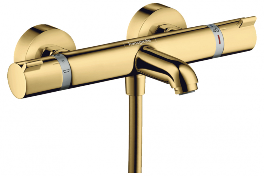 HANSGROHE Ecostat Термостат для ванны Ecostat Comfort, ВМ, ½', Polished Gold Optic арт. 39855