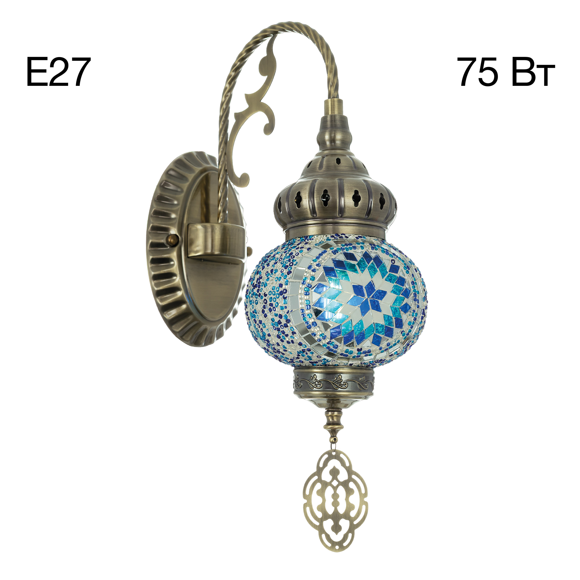 Citilux Каир CL419316 Бра настенное Мозаика Синяя арт. 89546
