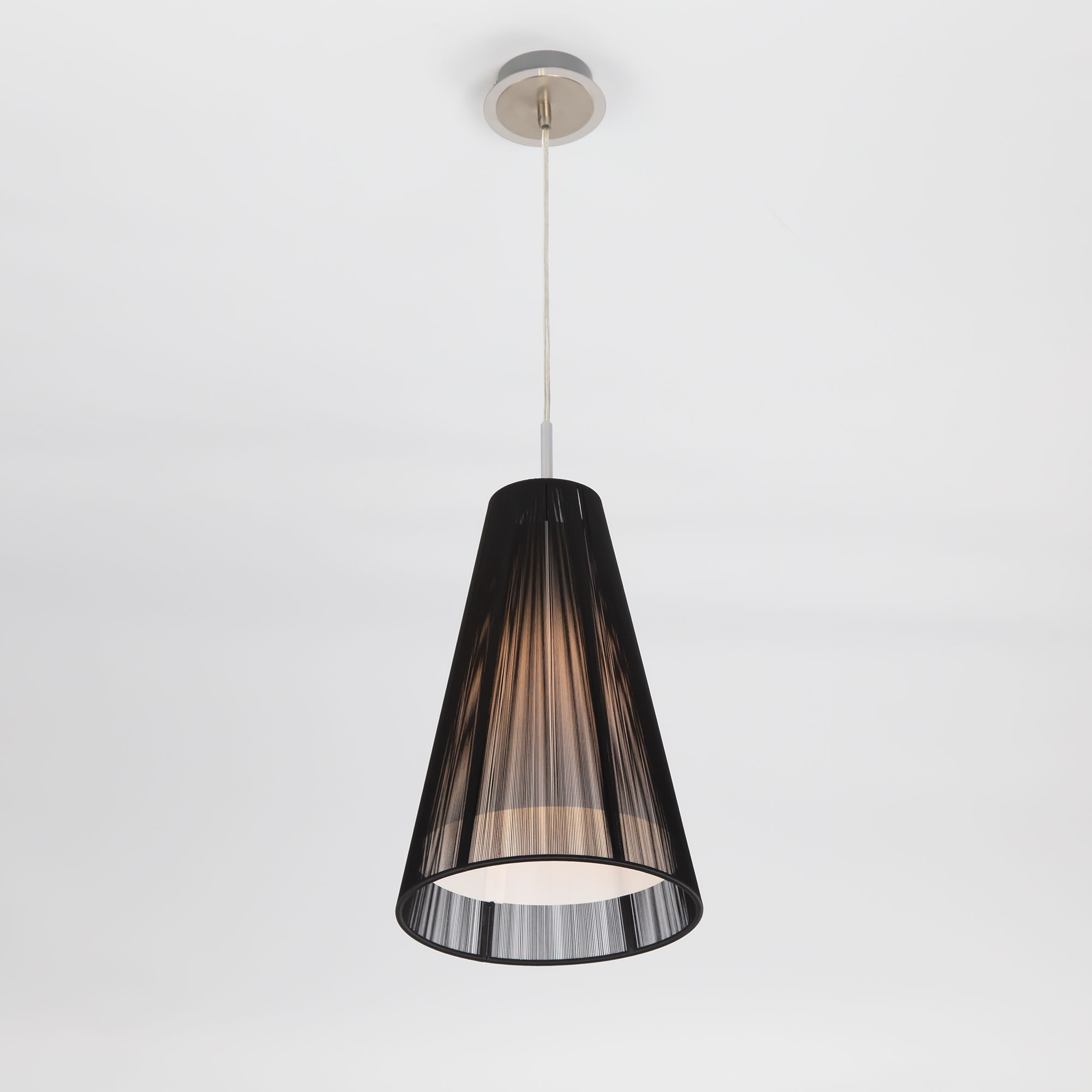 Citilux LOUIS CL936008 Подвесной светильник с абажуром Чёрный арт. 88197