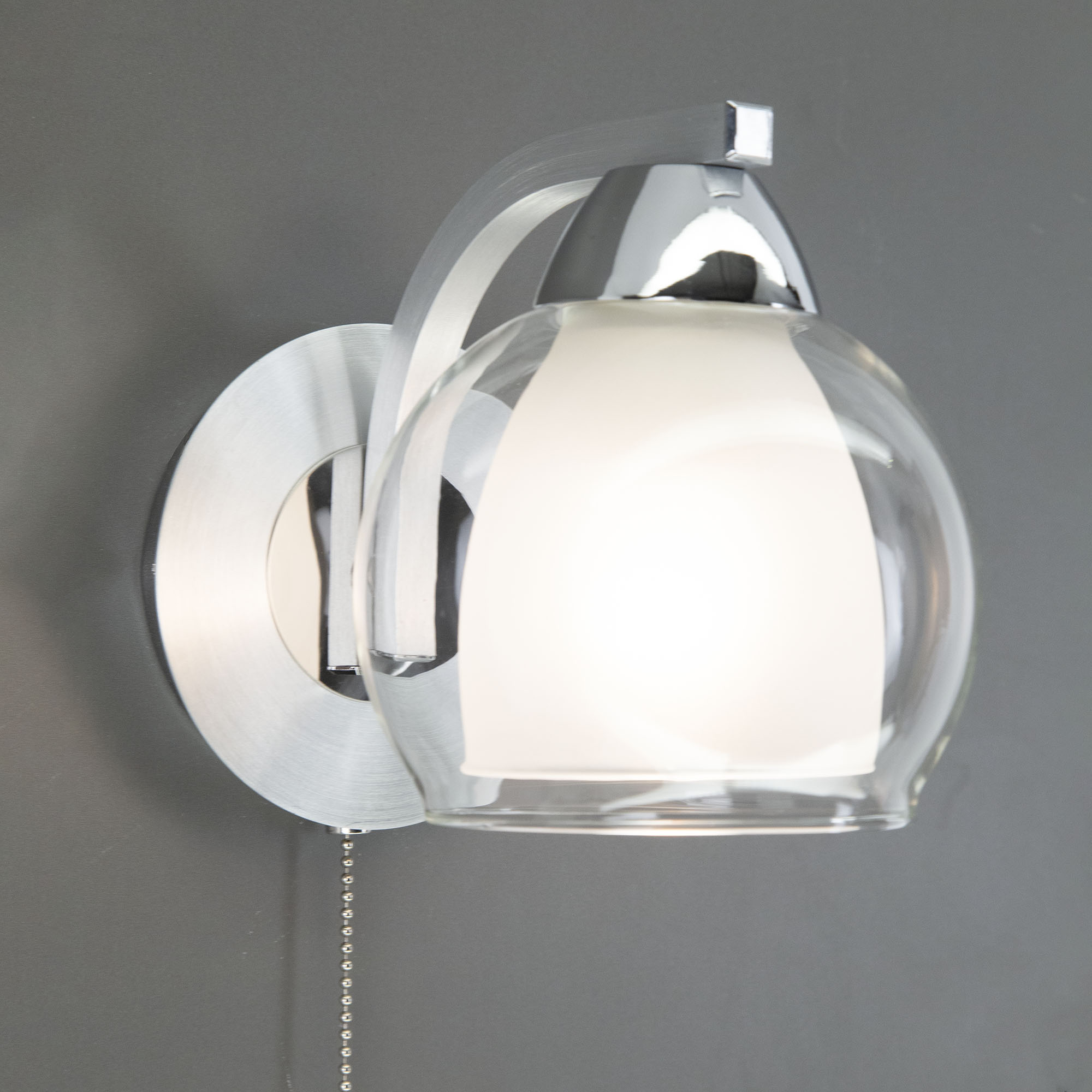 Citilux Кристи CL152317 Бра с выключателем Алюминий Хром арт. 88414