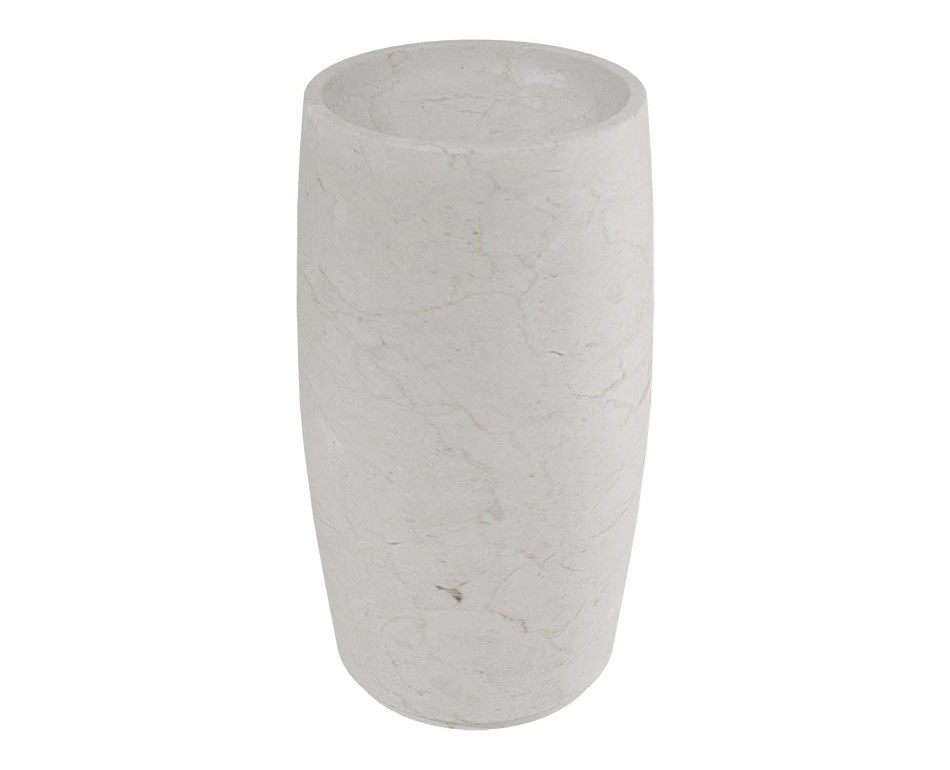 LANTIC BUDDHA Раковина напольная Ø47x85 см с ДК, Crema Italia арт. 36698