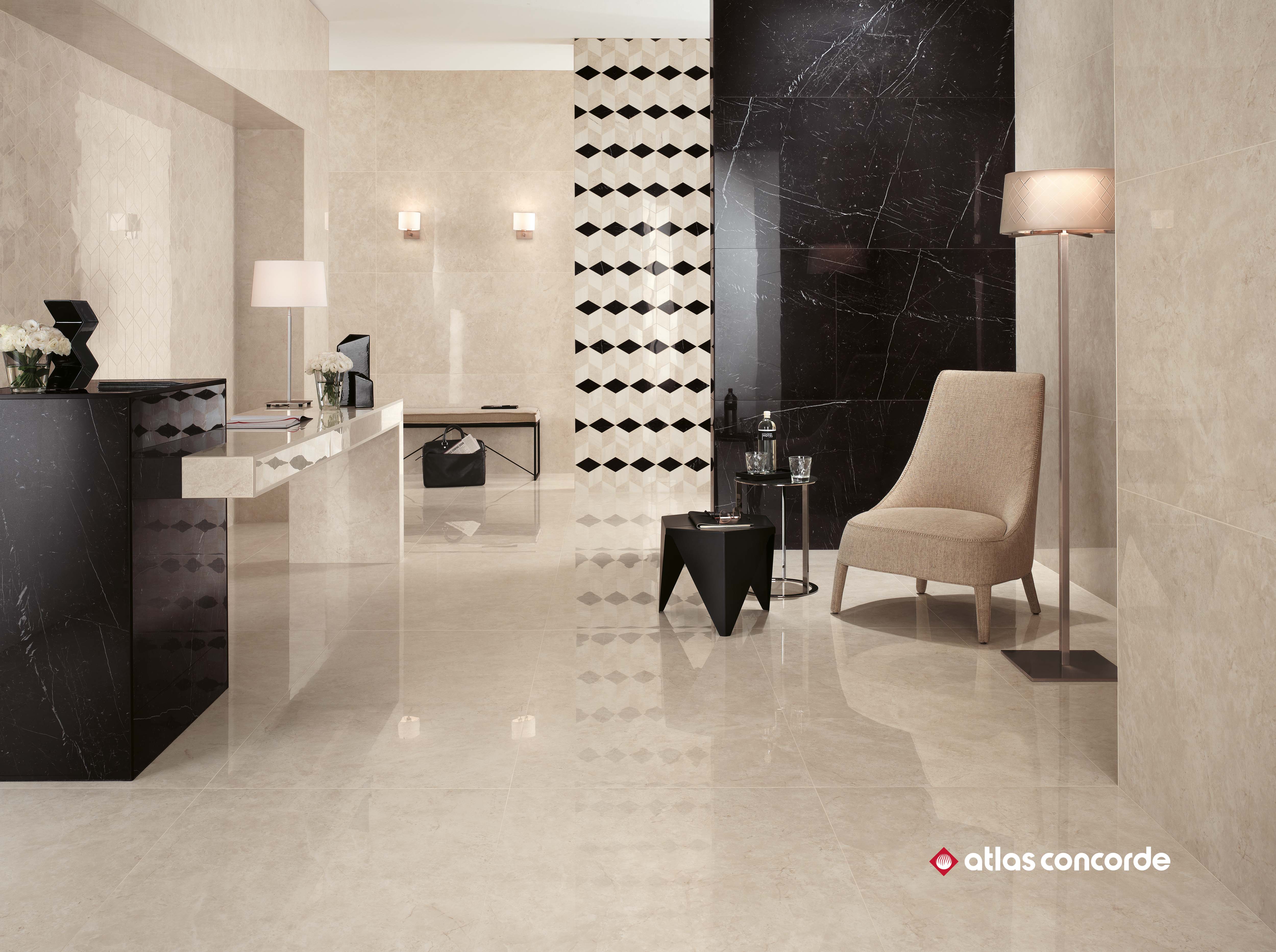 Плитка Marvel Stone Nero Marquina 45x90 Lappato (1,215 кв.м) арт. 52246