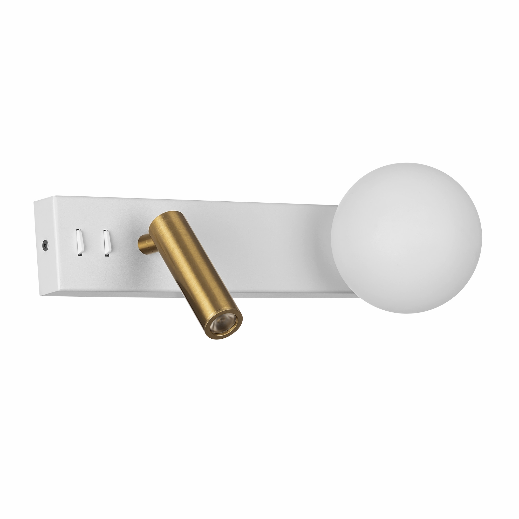 Citilux Декарт CL704450 LED Светильник с выключателем Белый+Бронза арт. 89376
