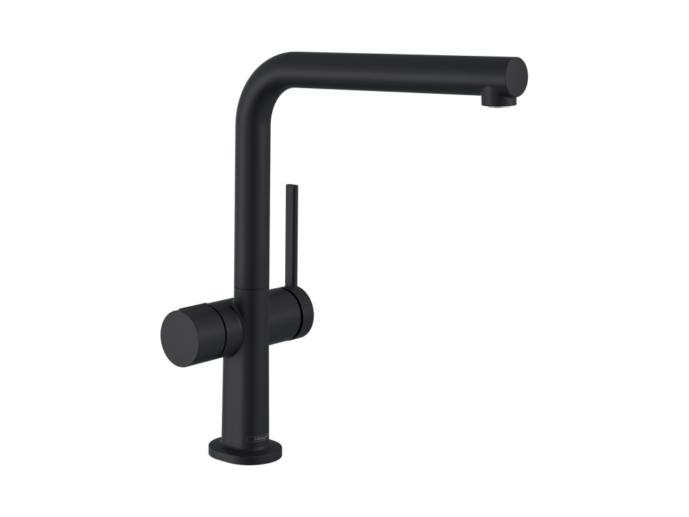 HANSGROHE Talis M54 Кухонный смеситель однорычажный, 270, 1jet, матовый черный арт. 40341