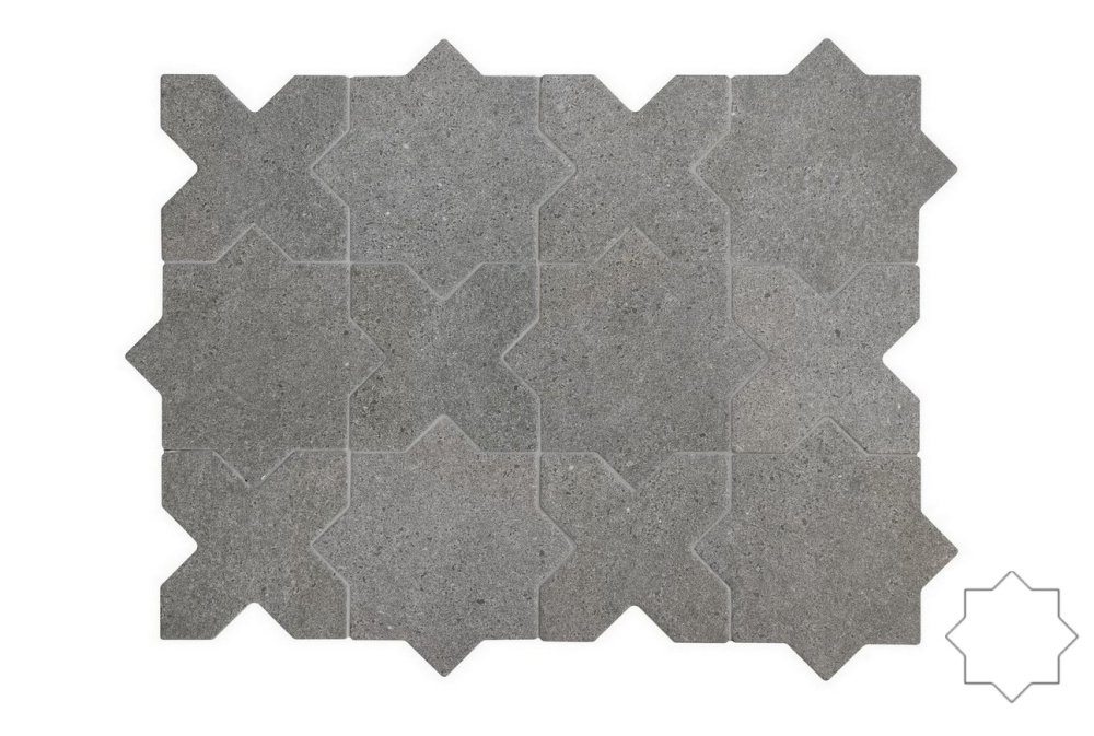 EQUIPE ELDA GRAPHITE STAR 16.8х16.8 EQ-10D арт. 66890