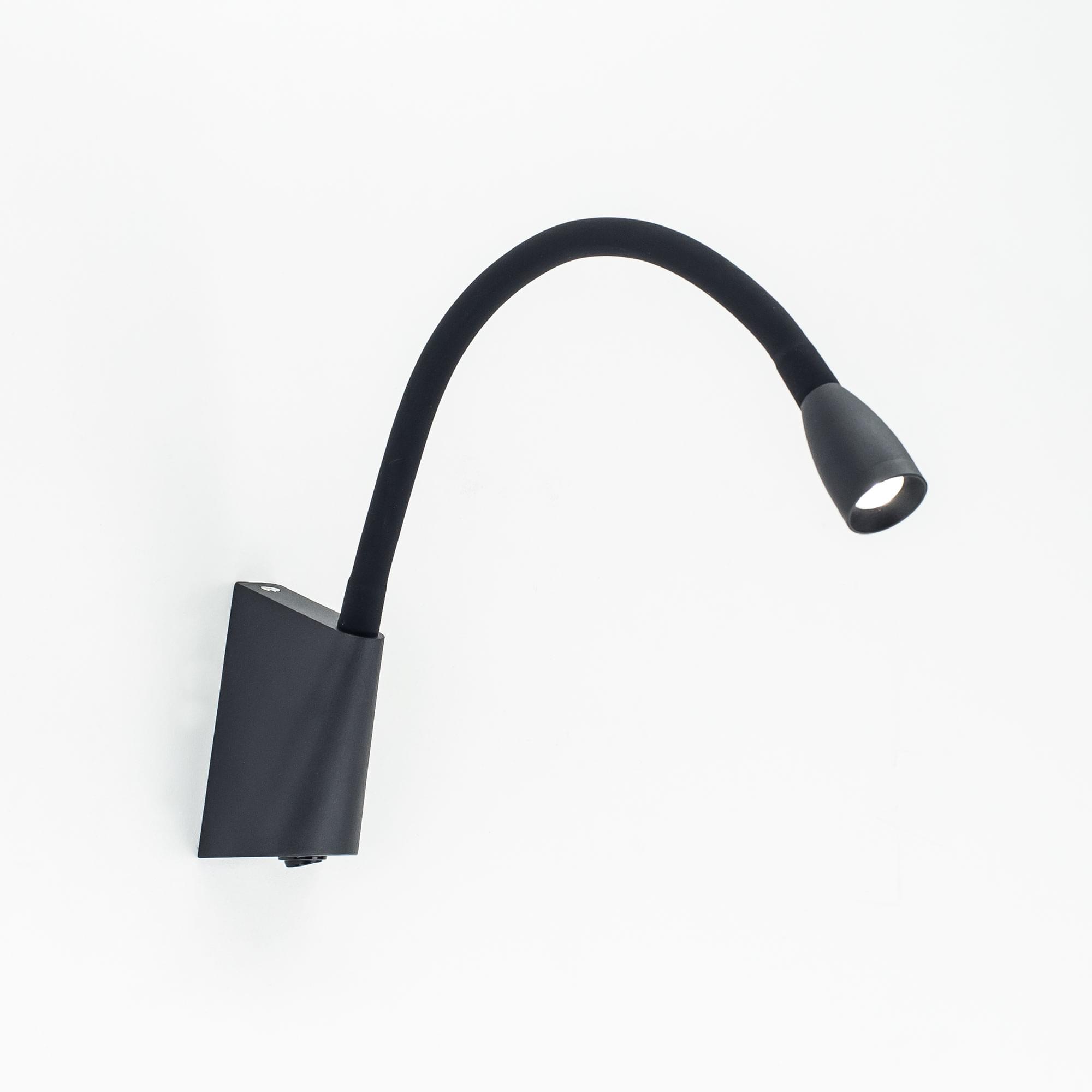 Citilux Декарт CL704341 LED Бра гибкое с выключателем Чёрное арт. 88157