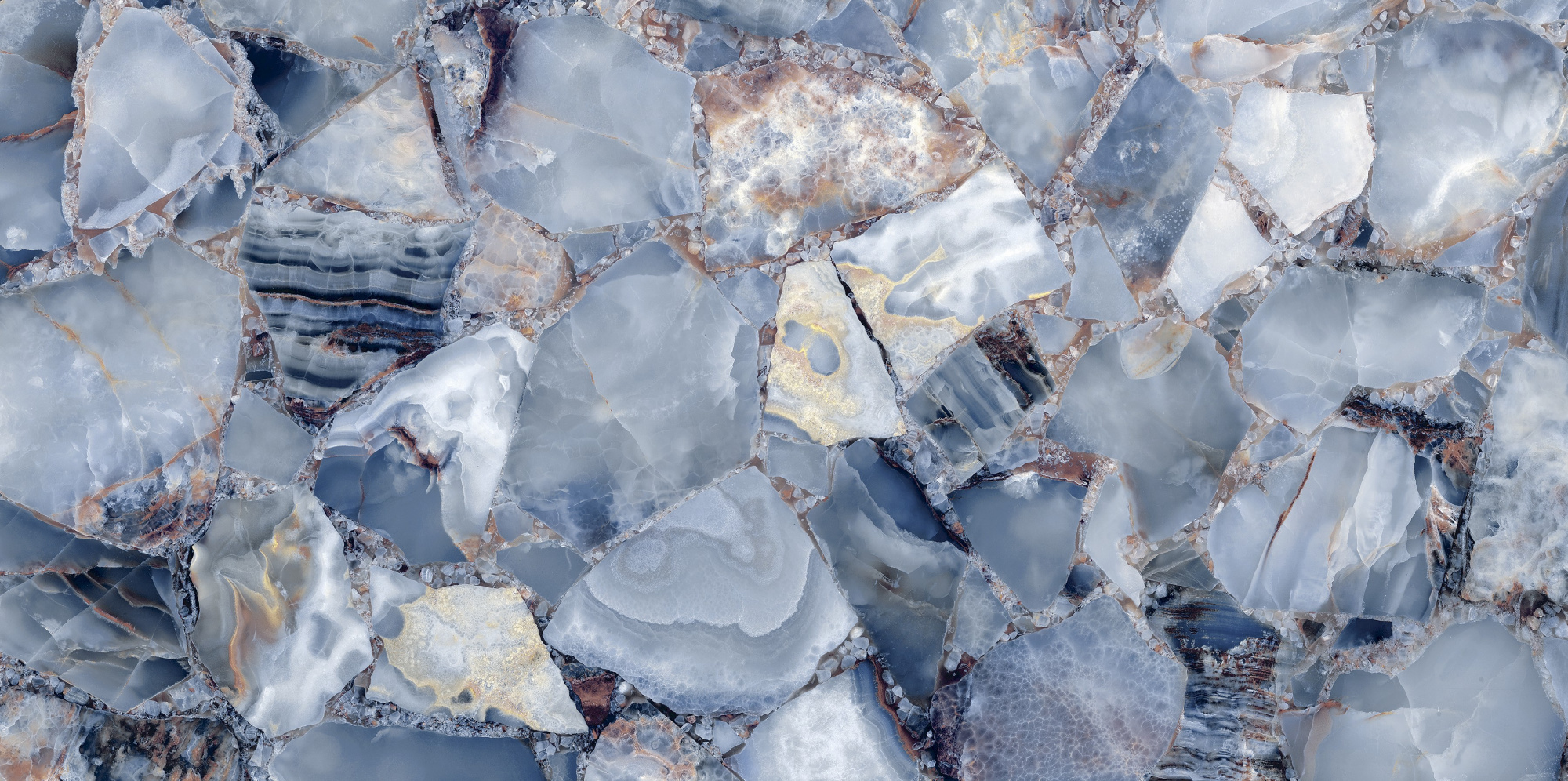 Плитка Artceramic Ancient Ice 60x120 High Gloss (1,44 кв.м.) арт. 52065