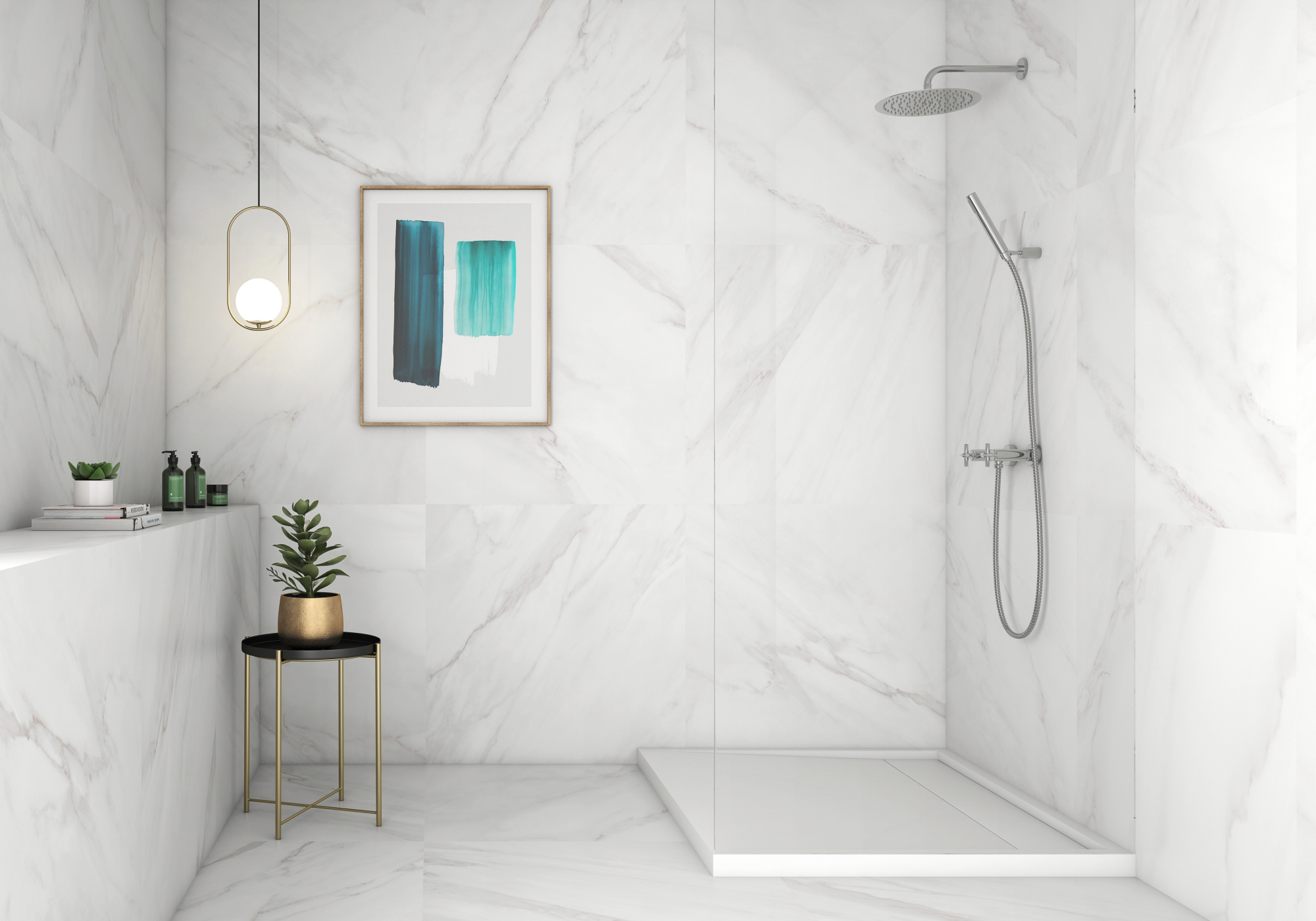 Плитка Geotiles Unique Blanco 60x120 (F) (1,44 кв.м.) арт. 53174