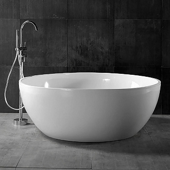 Акриловая ванна ABBER AB9279 белая арт. 59478