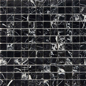 PIX 251 Black majesty, чип 23x23 мм, сетка 305х305x6 мм, Полированная арт. 73767