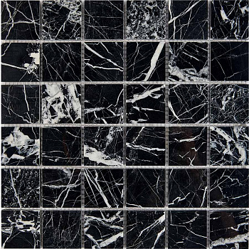 PIX 252 Black majesty, чип 48x48 мм, сетка 305х305x6 мм, Полированная арт. 73768