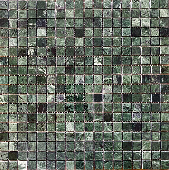 PIX 308/6 Spider Green, чип 15x15 мм, сетка 305х305x6 мм, Полированная арт. 73865