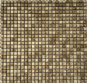 Pix 352  Light Emperador ,чип 10x10 мм, сетка 305х305x6 мм, Матовая арт. 161527