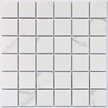 Плитка декоративная керамическая Calacatta-48/Калакатта-48 6*48*48 306*306 арт. 90301
