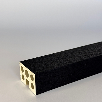 Stick sherwood black/Рейка Шервуд чёрный 2800*40*25 (1кор=24шт) арт. 106610