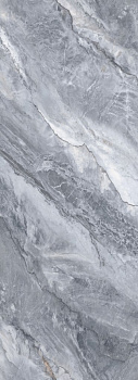 Панель из КМ Marmara glossy carbon/Мрамор глянцевый карбон 1100*2800*8 (1шт.=3,08 кв.м.) A connect арт. 106697