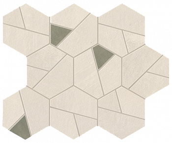 Boost Pro Ivory Mosaico Hex Olive арт. 79091