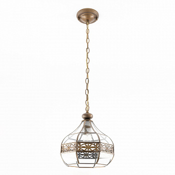Citilux Гера-2 CL444210 Подвесной светильник витражный Бронза арт. 88129