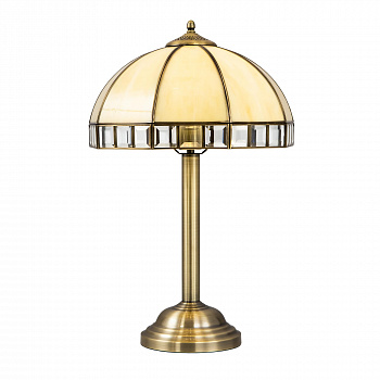 Citilux Шербург-1 CL440811 Настольная лампа витражная Бронза арт. 88289