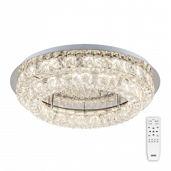 Eletto Olimpia EL330C80.1 LED Люстра хрустальная с пультом Хром арт. 88319