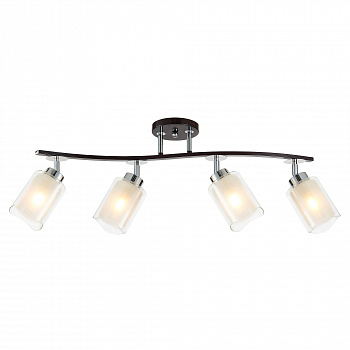 Citilux Фортуна CL156142 Люстра с поворотными плафонами Венге Хром арт. 88350