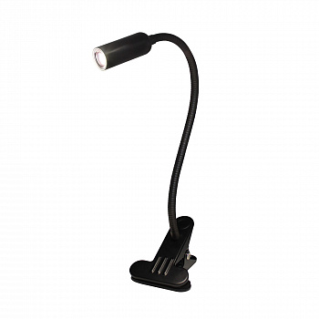 Citilux Ньютон CL803061N LED Лампа на прищепке с диммером Чёрная арт. 88399