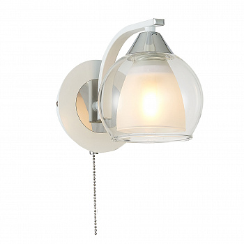 Citilux Кристи CL152310 Бра с выключателем Белое Хром арт. 88419