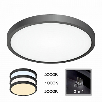 Citilux Бейсик CL738241V Светильник накладной Чёрный арт. 88455