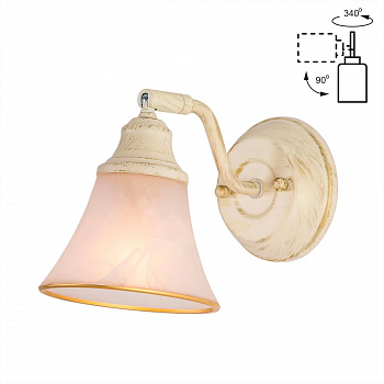 Citilux Прованс CL511514 Спот поворотный Белый с патиной арт. 88620