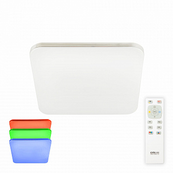 Citilux Симпла CL714K330G RGB Люстра светодиодная с пультом арт. 126370