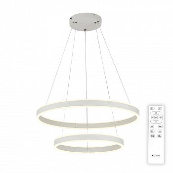 Citilux Дуэт CL719640 LED Люстра подвесная с пультом Белая арт. 88806